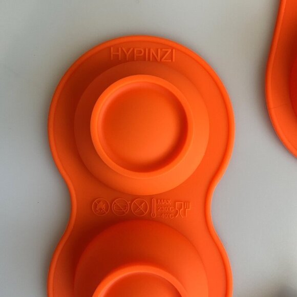 SILICONE SEMI SPHERE MOLDS FOR CHOCOLATE BOMBS, 3 PACKS - Picture 8 of 10